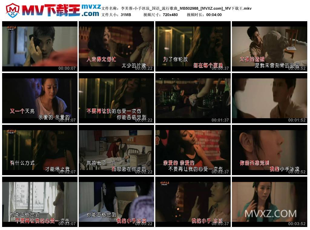 李芙蓉-小手冰凉_国语_流行歌曲_MB502988